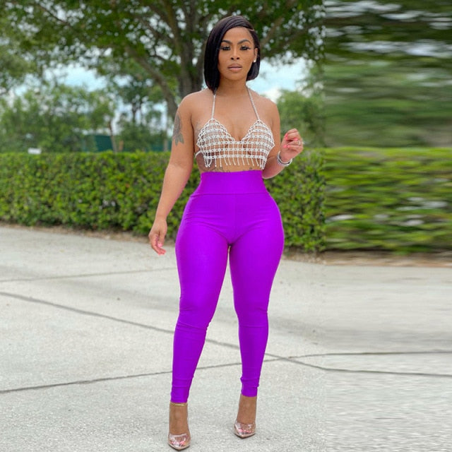 Solid Color Leggings