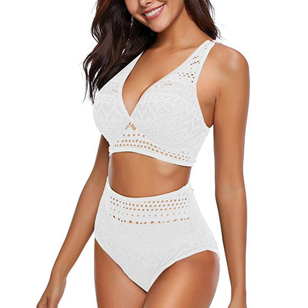 Sexy White Lace Bikini