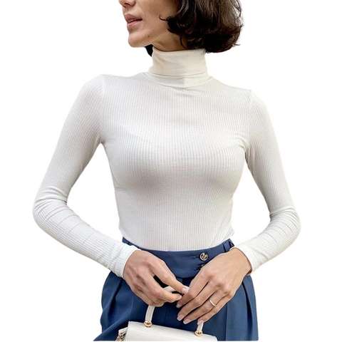 Knitted Turtleneck Sweater