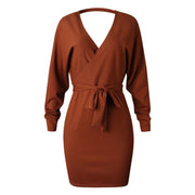 Knit Rib Mini Dress