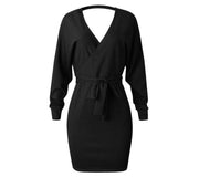 Knit Rib Mini Dress