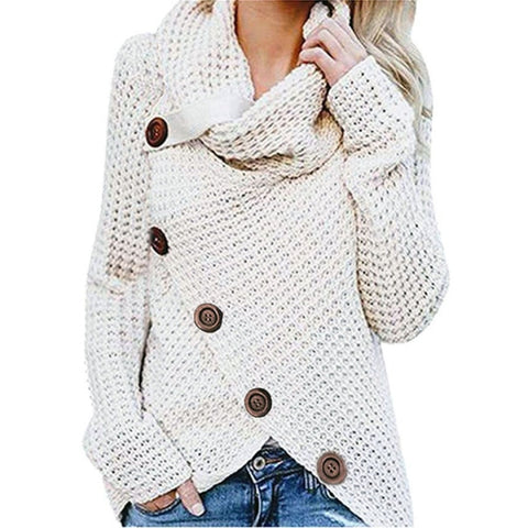 Knitted Turtleneck Pullover