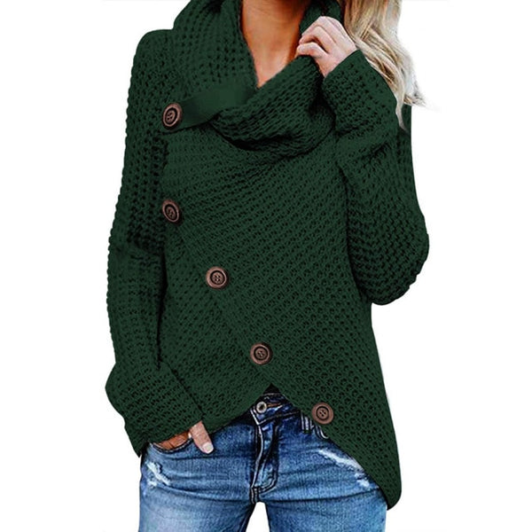 Knitted Turtleneck Pullover