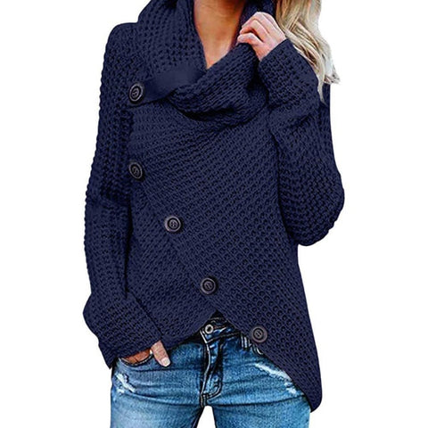 Knitted Turtleneck Pullover