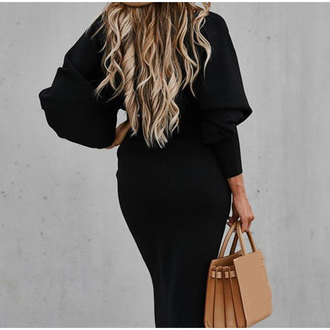 Elegant O-neck Dress