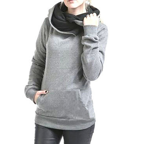 Bicolor Pullover Hoodies