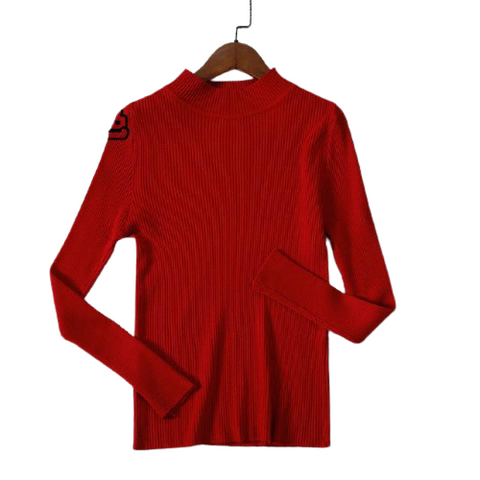 Knitted Turtleneck Sweater
